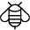 Flying Insect Bee 4 icon - Free transparent PNG, SVG. No sign up needed.