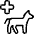 Pets Hospital Icon from Ultimate Light Set | Free Download as SVG Vector and Transparent PNG | Streamline icons