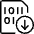 File Code Download Icon from Ultimate Light Set