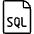 File Sql Icon from Ultimate Light Set