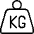Shipment Weight Kg icon - Free transparent PNG, SVG. No sign up needed.