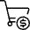 Shopping Cart Cash Icon from Ultimate Light Set