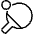 Ping Pong Paddle icon - Free transparent PNG, SVG. No sign up needed.