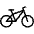 Bicycle icon - Free transparent PNG, SVG. No sign up needed.