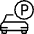 Parking P Icon from Ultimate Light Set