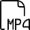 Video File Mp 4 1 icon - Free transparent PNG, SVG. No sign up needed.