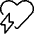 Safety Heart Electricity icon - Free transparent PNG, SVG. No sign up needed.