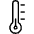 Temperature Thermometer Low Icon from Ultimate Light Set | Free Download as SVG Vector and Transparent PNG | Streamline icons