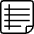 Task List Text Icon from Ultimate Light Set