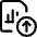 Data File Bars Upload Icon from Ultimate Regular Set