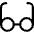 Glasses Retro Icon from Ultimate Regular Set