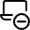 Laptop Subtract Icon from Ultimate Regular Set