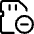 Sd Card Subtract Icon from Ultimate Regular Set