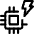 Computer Chip Flash Icon from Ultimate Regular Set