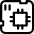 Microchip Board Icon from Ultimate Regular Set