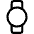 Smart Watch Circle Icon from Ultimate Regular Set