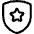 Protection Shield Star Icon from Ultimate Regular Set | Free Download as SVG Vector and Transparent PNG | Streamline icons