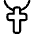 Religion Cross Necklace icon - Free transparent PNG, SVG. No sign up needed.