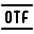 Design Document Otf Icon from Ultimate Regular Set