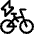 Clean Bicycle Icon from Ultimate Regular Set