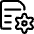 Common File Text Settings Icon from Ultimate Regular Set