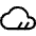 Light Mode Cloudy Icon from Ultimate Regular Set
