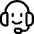 Headphones Customer Support Human Icon from Ultimate Regular Set