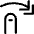 Gesture Swipe Horizontal Right 1 Icon from Ultimate Regular Set