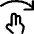 Gesture Two Fingers Swipe Right Icon from Ultimate Regular Set