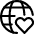 Network Heart Icon from Ultimate Regular Set