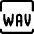 Audio Document Wav 1 Icon from Ultimate Regular Set