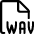 Audio File Wav Icon from Ultimate Regular Set