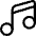 Music Note 2 Icon from Ultimate Regular Set