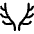 Deer Antlers 1 icon - Free transparent PNG, SVG. No sign up needed.