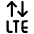 Cellular Network Lte Icon from Ultimate Regular Set