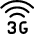 Cellular Network Wifi 3 G Icon from Ultimate Regular Set