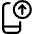 Phone Action Upload Icon from Ultimate Regular Set