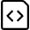 File Code Icon from Ultimate Regular Set