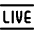 Live Notice icon - Free transparent PNG, SVG. No sign up needed.