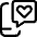 Dating Smartphone Chat Icon from Ultimate Regular Set