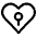 Love Heart Keyhole icon - Free transparent PNG, SVG. No sign up needed.