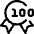 Gaming Ribbon 100 Icon from Ultimate Regular Set