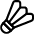 Badminton Shuttlecock Icon from Ultimate Regular Set