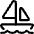 Sea Transport Sailing Boat Icon from Ultimate Regular Set