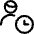 Single Man Actions Time Icon from Ultimate Regular Set