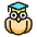 Study Owl icon - Free transparent PNG, SVG. No sign up needed.