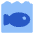 Life Below Water Icon from Core Flat Set