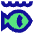 Life Below Water Icon from Sharp Pop Set