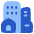 Sustainable Cities And Communities Icon from Plump Flat Set