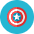 Captain Shield icon - Free transparent PNG, SVG. No sign up needed.